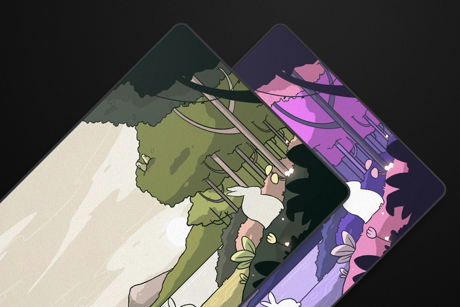 Bunny Land Desk Mats