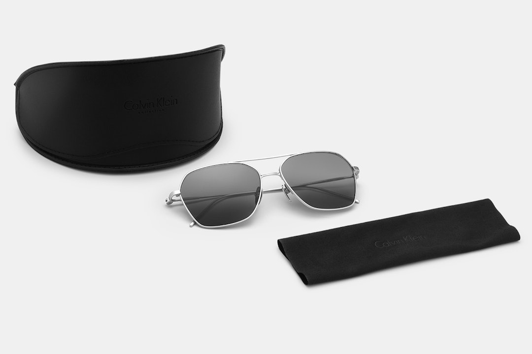 Calvin Klein Metal Frame Sunglasses
