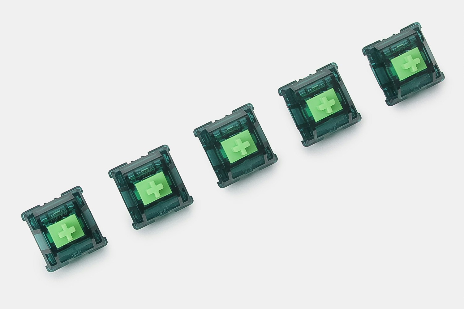 Candy Jade Green Mechanical Switches