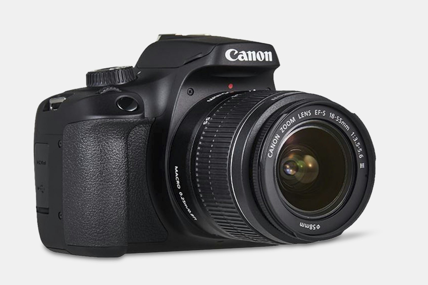 Canon EOS 4000D DSLR Camera Lenses Drop