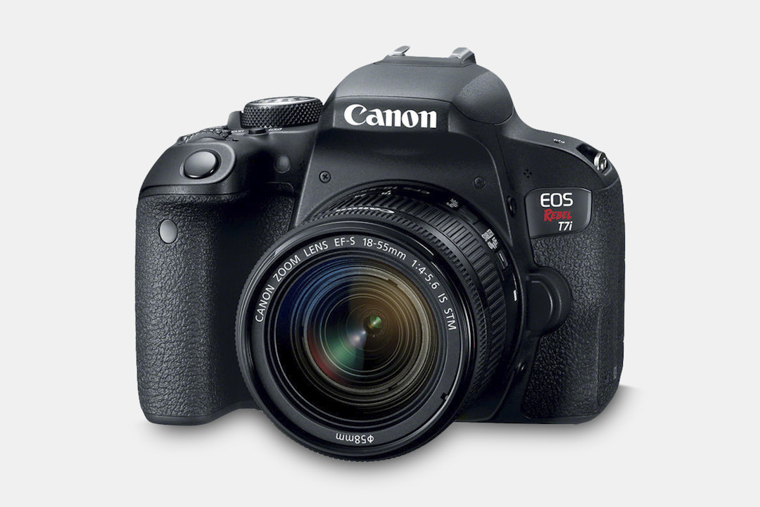 Canon EOS T7i DSLR Camera w/ 18–55mm Lens