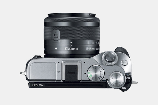 Canon M6 Mirrorless Digital Camera w/ 15–45mm Lens