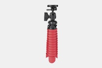 Deco Mount 12-inch Compact Rubberized Spider Tripod & Support, Large (Red)