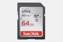 Sandisk Ultra SDXC 64GB UHS Class 10 Memory Card, Up to 80MB/s Read Speed 