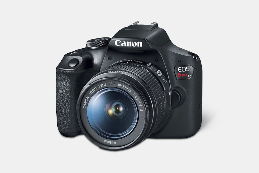 Canon T7 DSLR Camera with EF18-55mm + EF 75-300mm