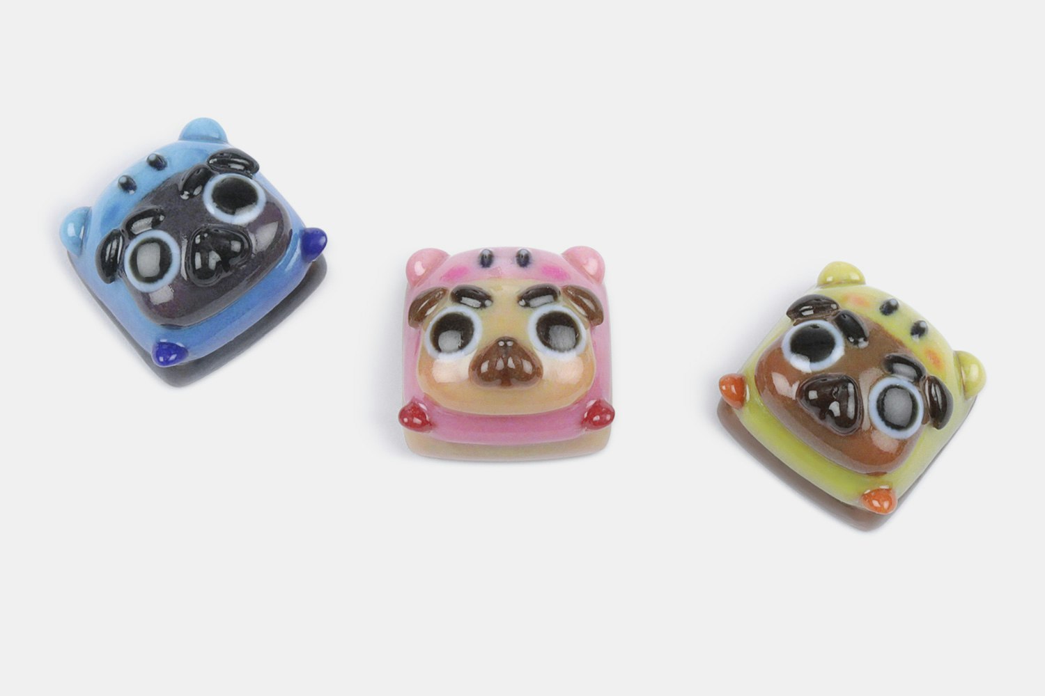 Capsmiths Pug Artisan Keycaps