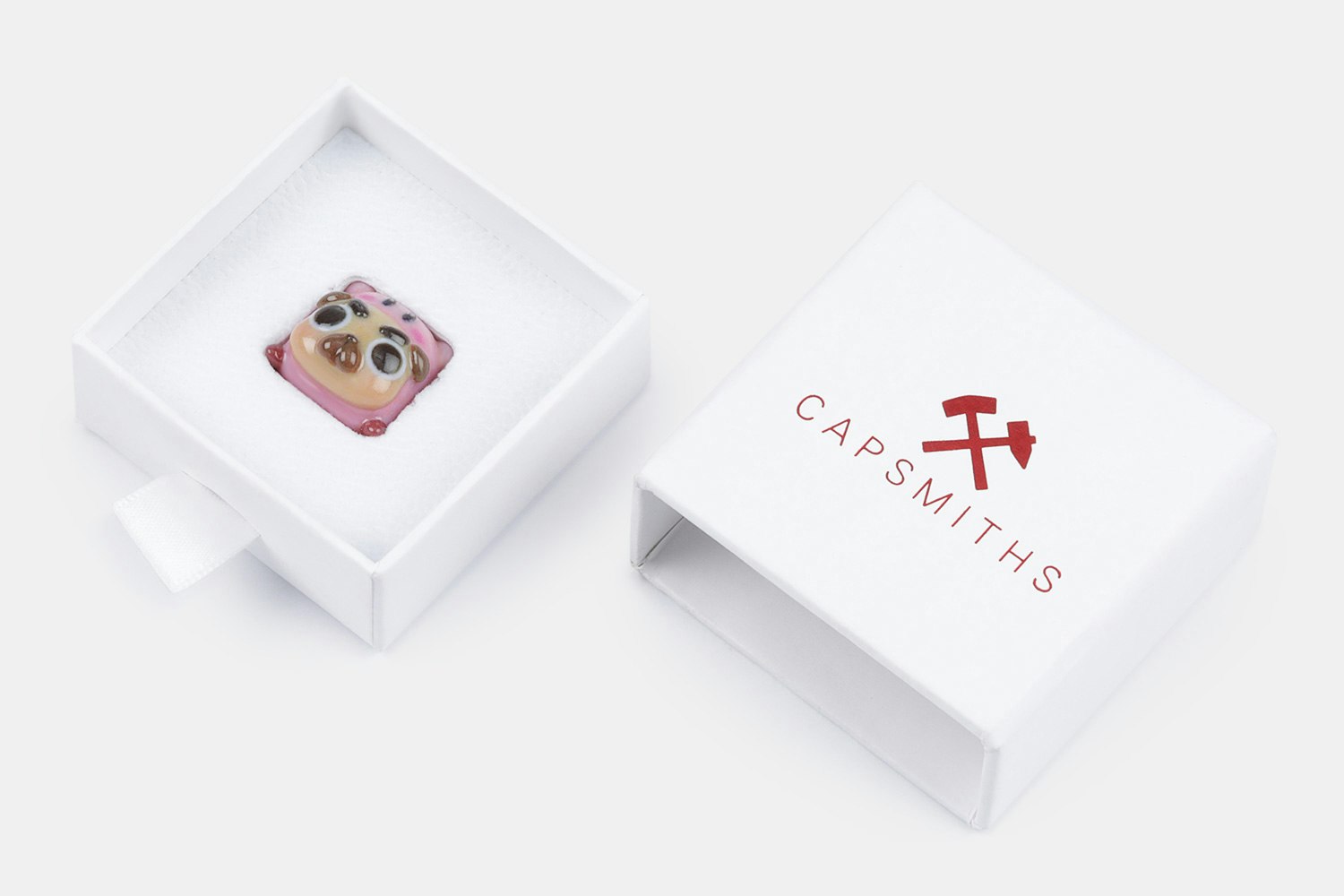 Capsmiths Pug Artisan Keycaps