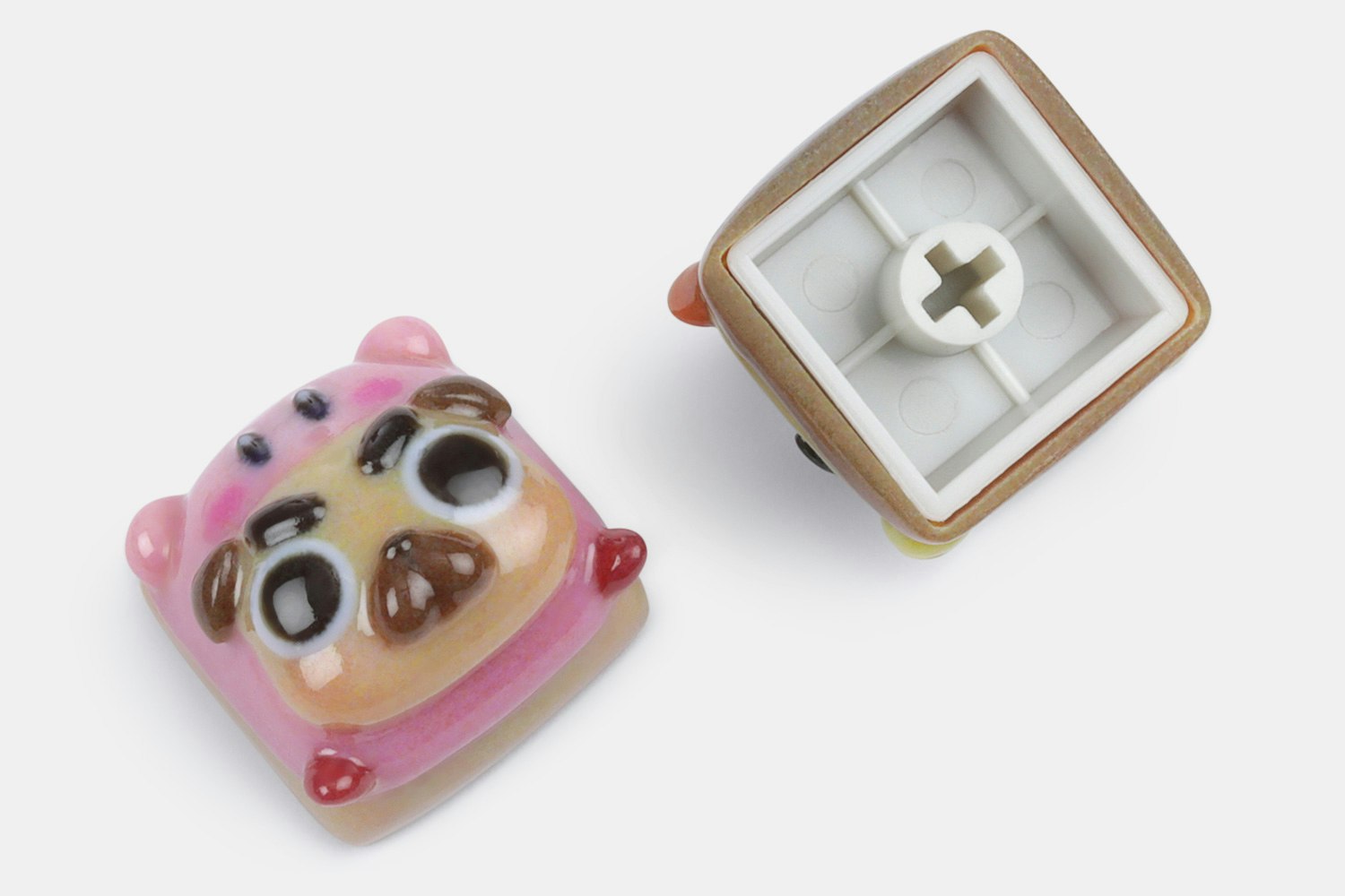 Capsmiths Pug Artisan Keycaps