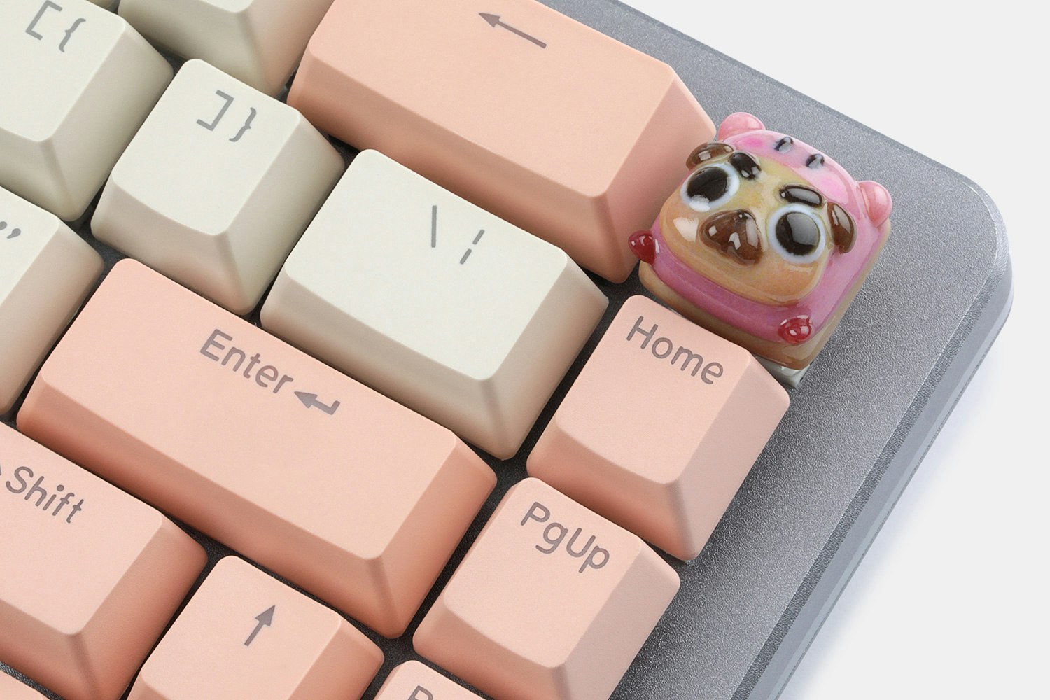 Capsmiths Pug Artisan Keycaps