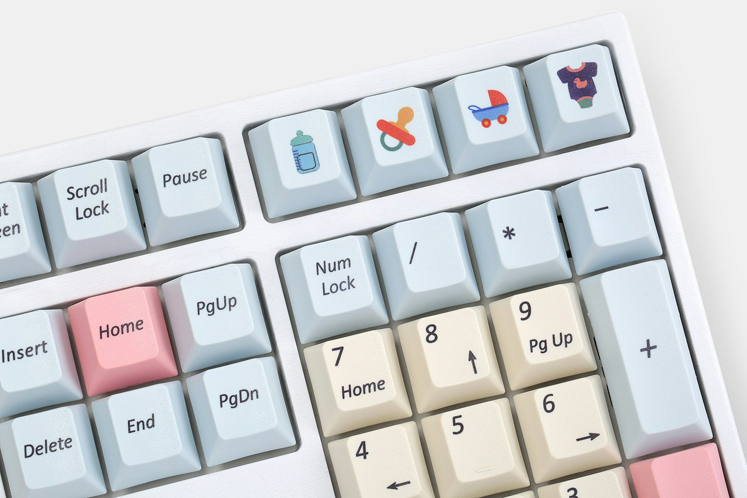 Captor Baby Dream PBT Dye-Subbed Keycap Set