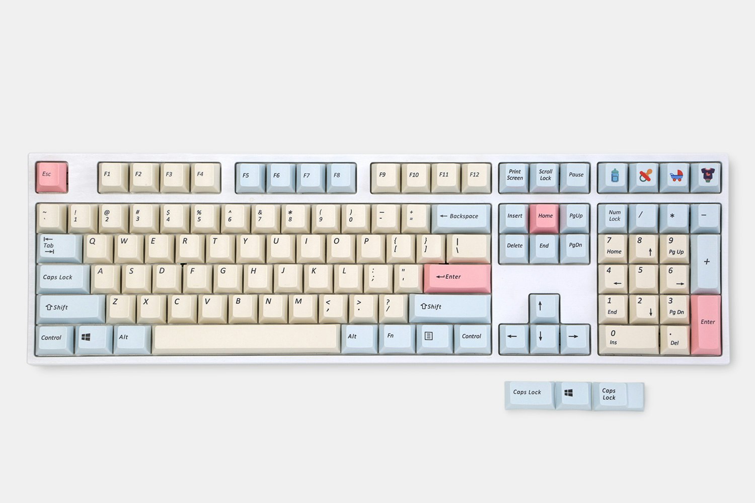 Captor Baby Dream PBT Dye-Subbed Keycap Set