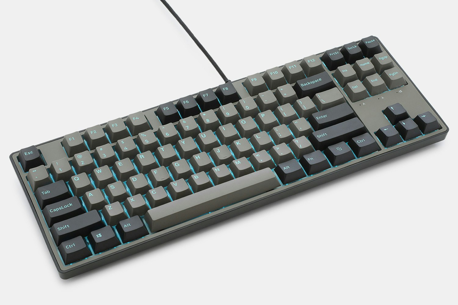 capturer kt87 rgb hotswap mechanical keyboard