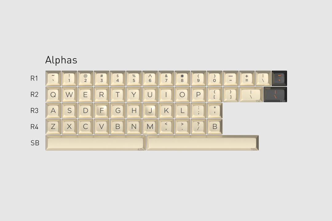 Drop + T0mb3ry SA Carbon Custom Keycap Set