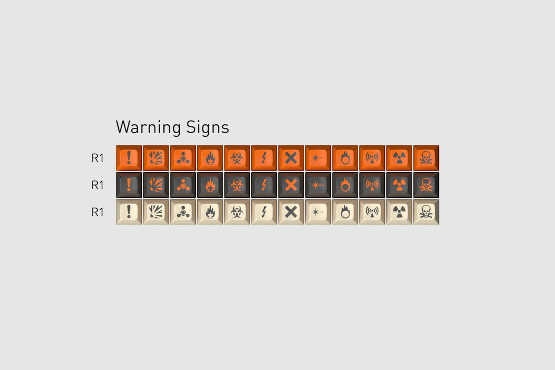 Drop + T0mb3ry SA Carbon Custom Keycap Set