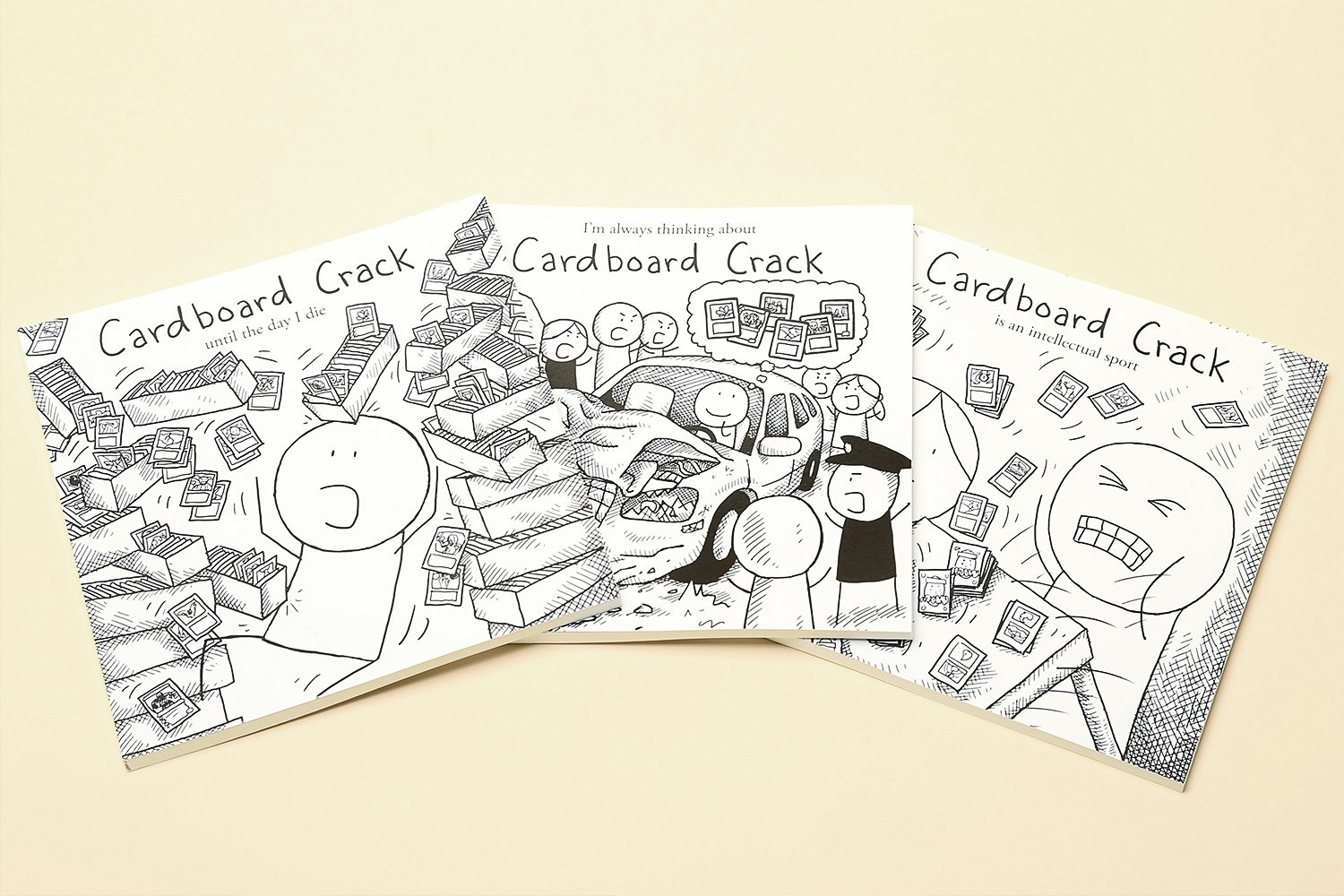 Cardboard Crack Complete Comic Collection Drop