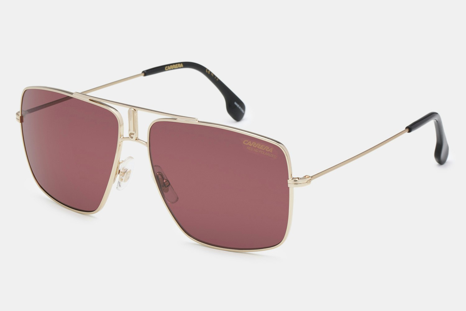Carrera 1006/S Aviator Sunglasses - Metal Frame, Classic Aviator Style, Includes Case