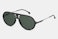 Carerra Modern Pilot Polarized Sunglasses – Black – Green