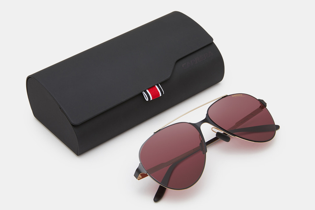 Carrera Maverick Polarized Red HD Sunglasses