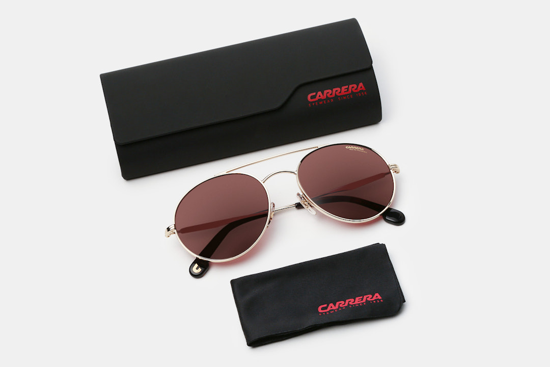 Carrera Round Polarized Sunglasses
