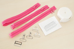 Finishing Kit (includes zippers, nickel hardware, strapping, fusible interface)
