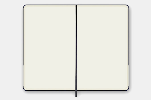 CARTIA Nubuck Hardcover Blank Executive Notebook
