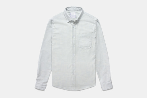 Casavva Crosshatch Long-Sleeve Woven Shirt