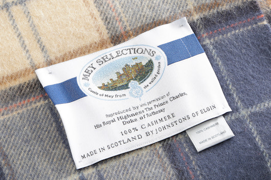 Castle of Mey Cashmere Throws