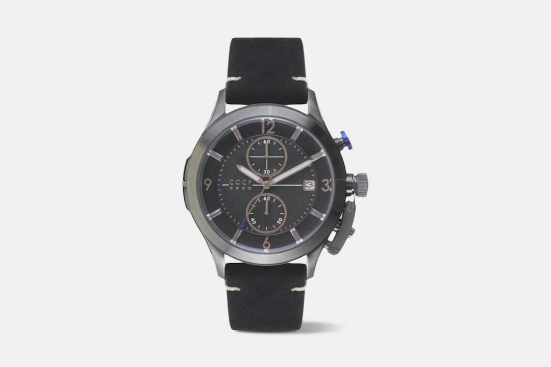 CCCP Shchuka Collection Chronograph Quartz Watch