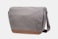 Lambert Camera Messenger Bag in Charcoal Cotton Canvas (+$10)