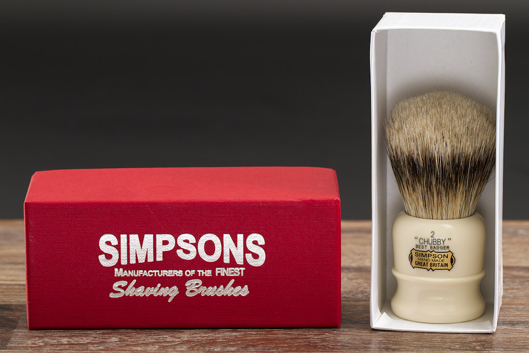 Simpson Chubby 2 Best Badger Shaving Brush