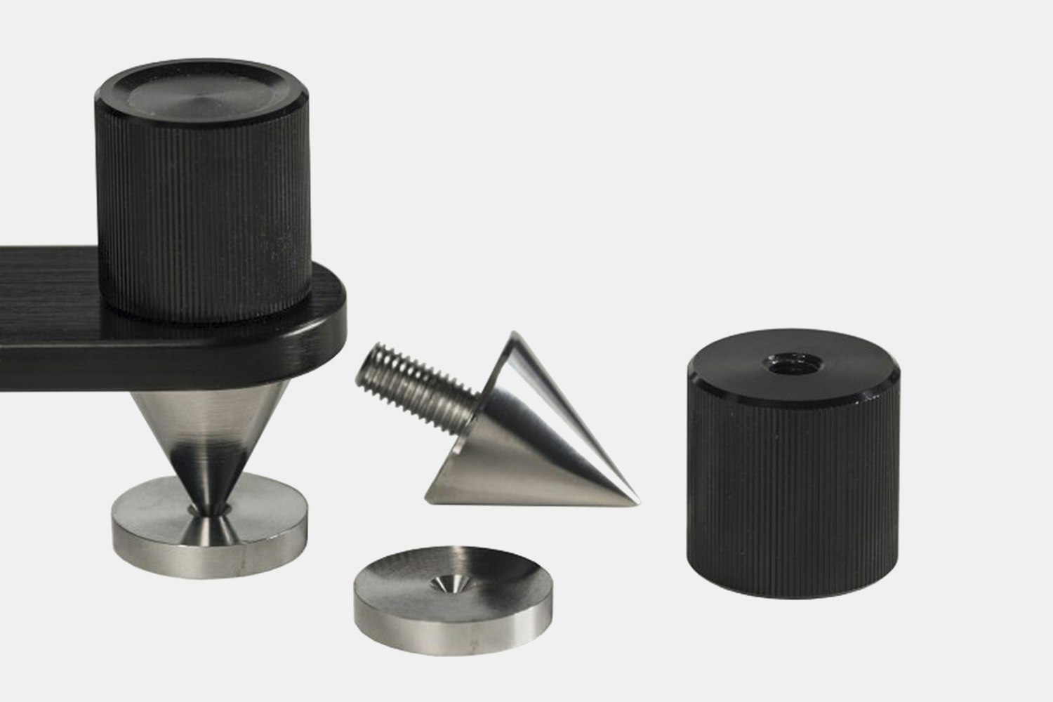 Speaker Spike Pads Dayton Audio Speaker Spikes (4-Pack) Brass