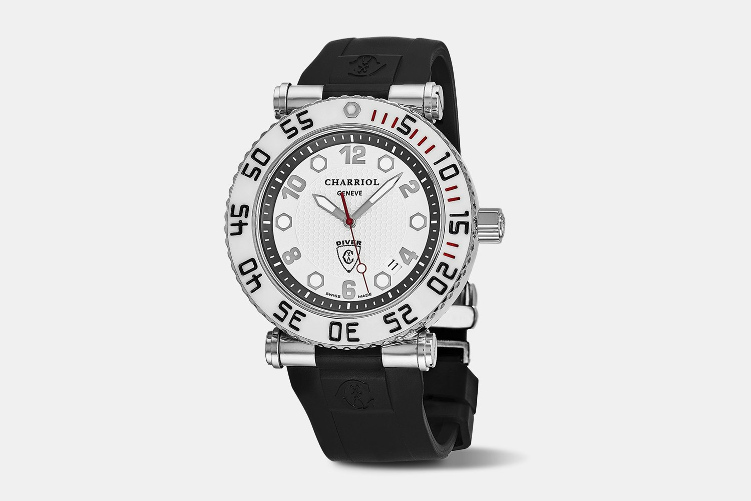 Charriol Rotonde Diver Quartz Watch Watches Quartz Watches Drop