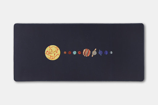 Chenyi Solar System Stitched Cloth Desk Mat
