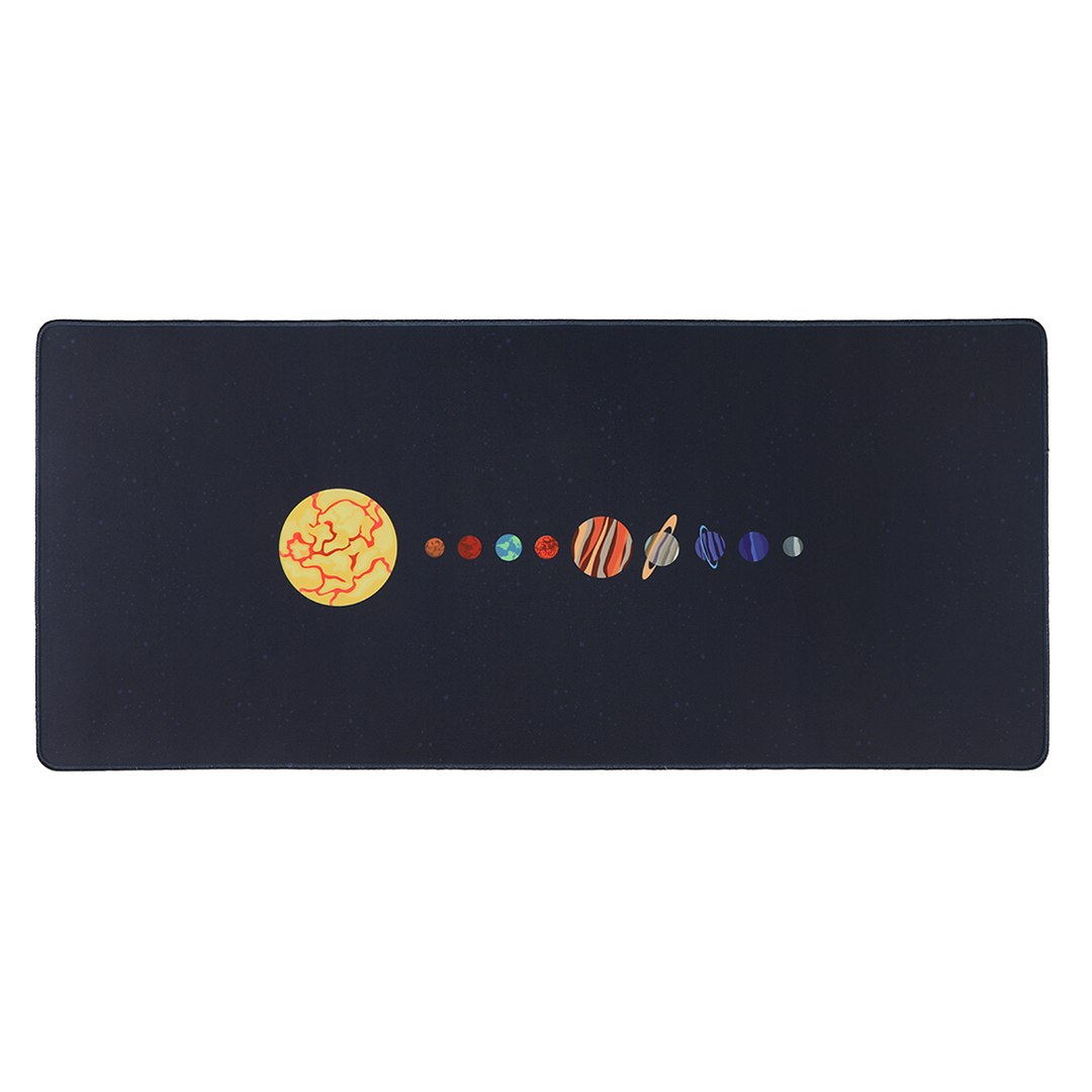 Chenyi Solar System Stitched Desk Mat - Celestial
