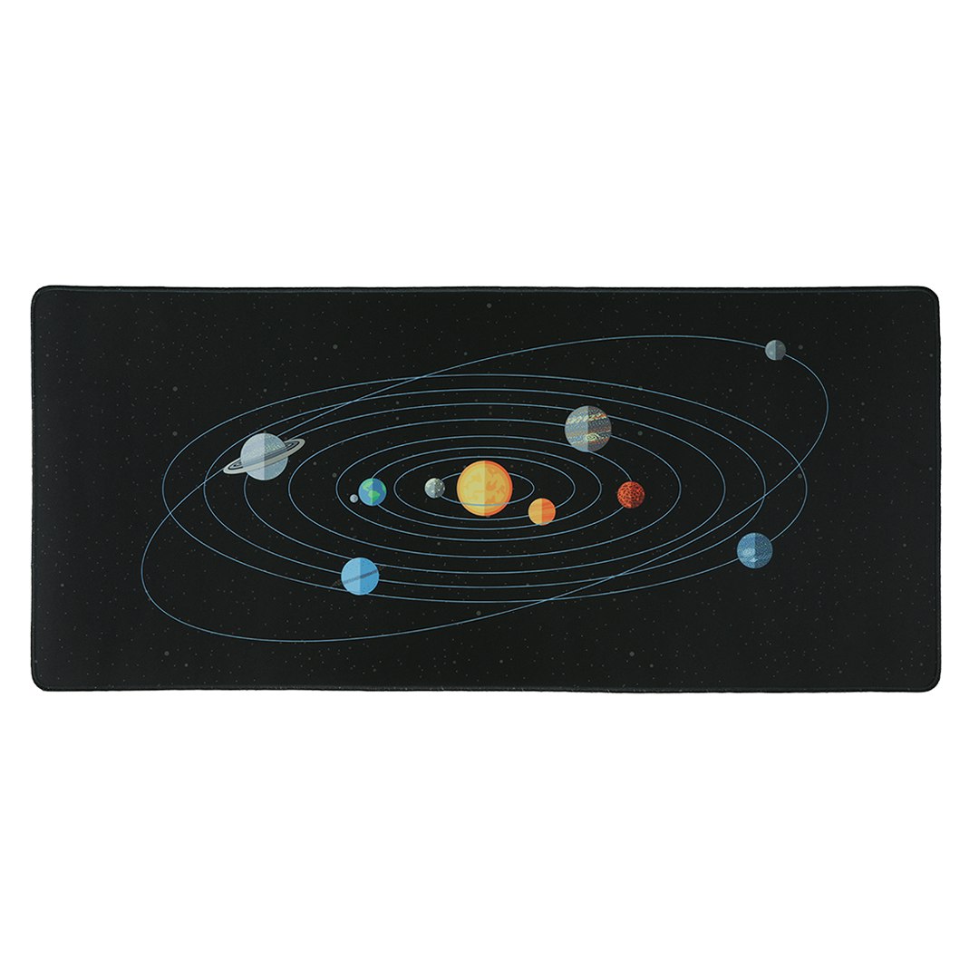 Chenyi Solar System Stitched Desk Mat - Galaxy