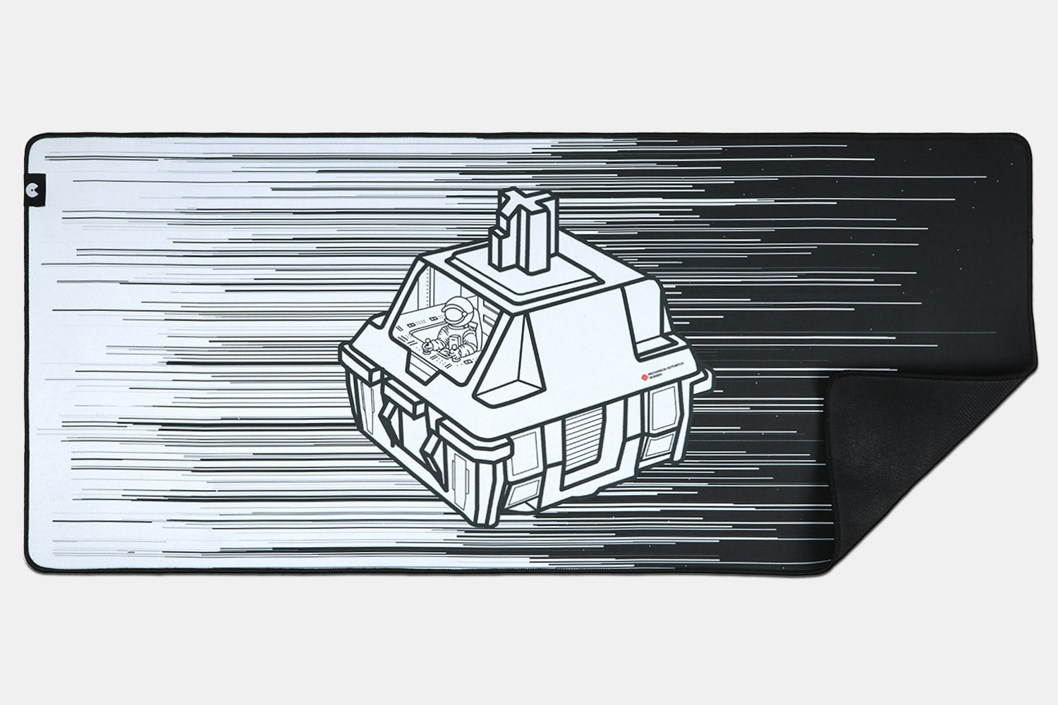 Chenyi Switch Spaceship Stitched Edge Desk Mat