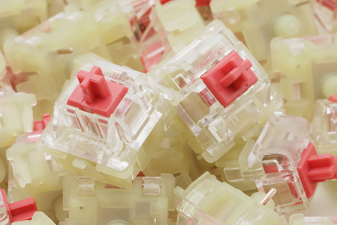 Cherry MX Silent Red RGB Switches | Linear Switches | Drop