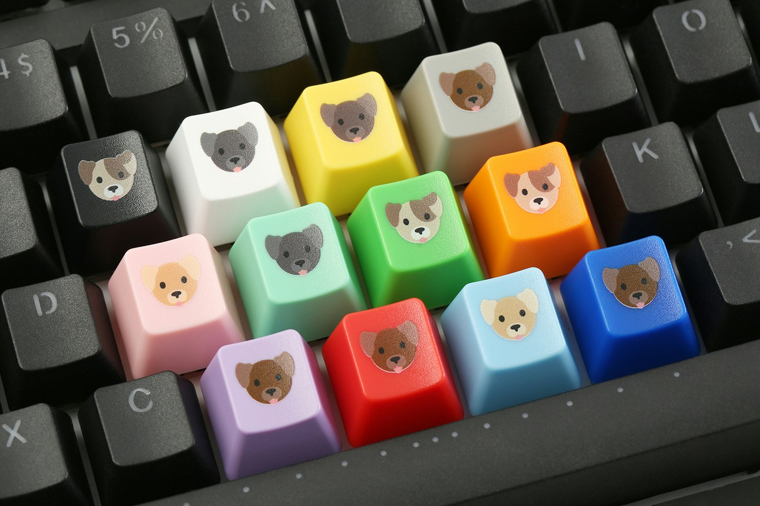 Cherry Puppy Novelty Keycaps