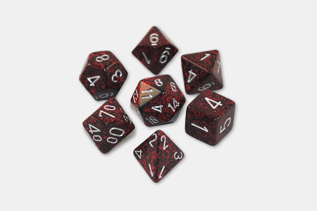 Chessex Speckled 7-Die Dice Sets (3-Pack)