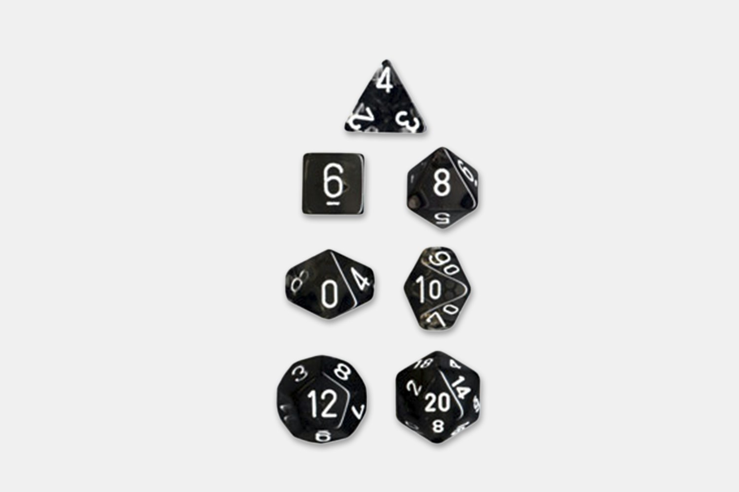 Chessex Translucent 7Die Dice Sets (3Pack) Dice Drop