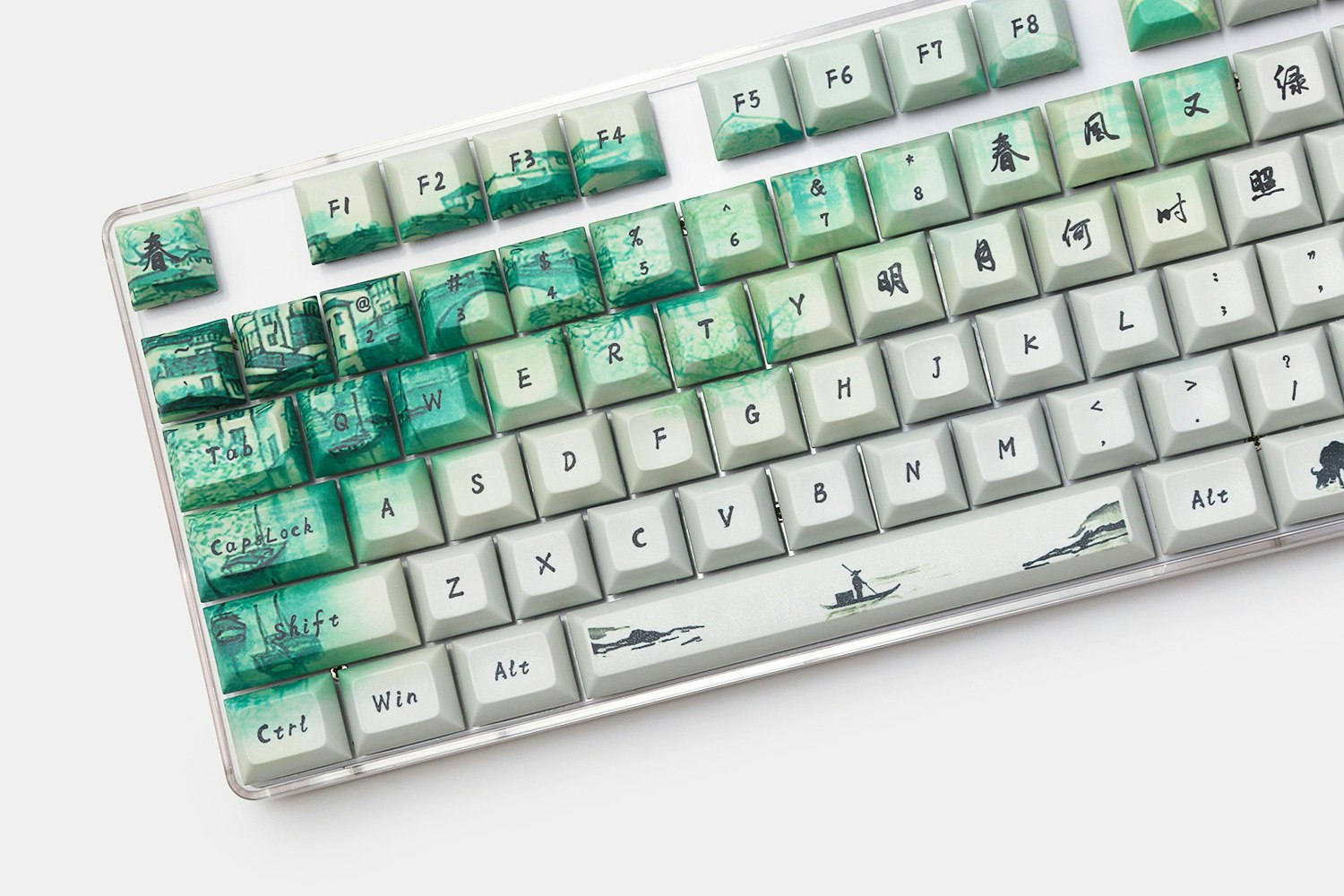 Classical Chinese Poetry DSA Keycap Set