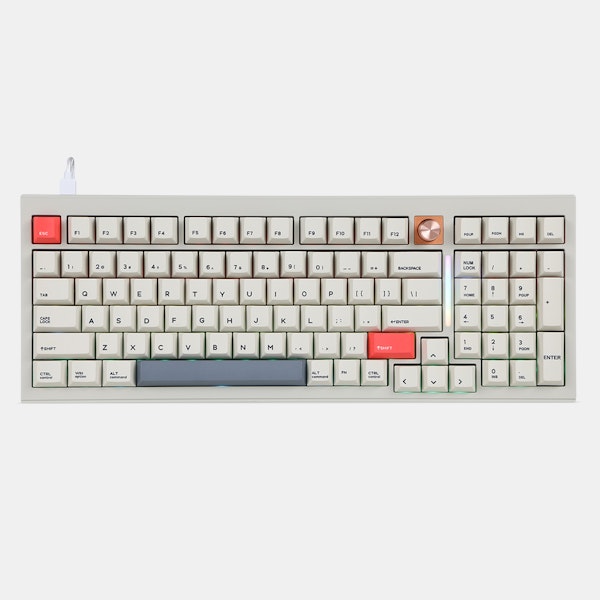 CIDOO V98 CNC-Machined Aluminum Wireless Mechanical Keyboard