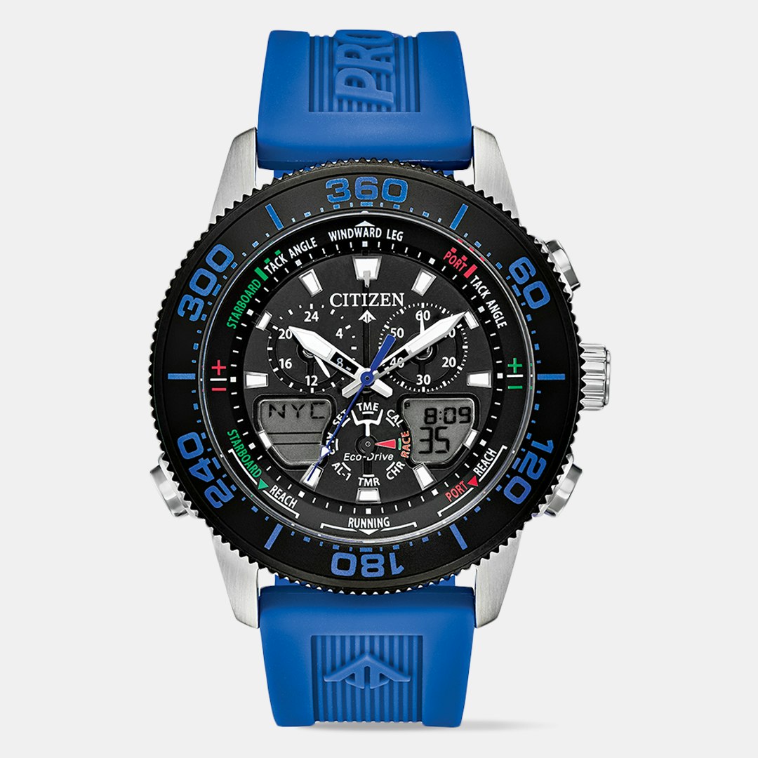 Citizen Eco-Drive Duratect NaviHawk チタン CITIZEN WATCH PROMASTER NAVIHAWK ECO-DRIVE JAPAN MOV'T JDM