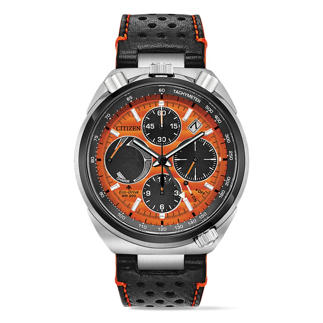 CITIZEN PROMASTER クロノグラフ オレンジ CITIZEN PROMASTER クロノグラフ オレンジ CITIZEN - 【CITIZEN