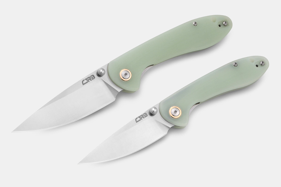 CJRB Feldspar & Small Feldspar D2 Folding Knives