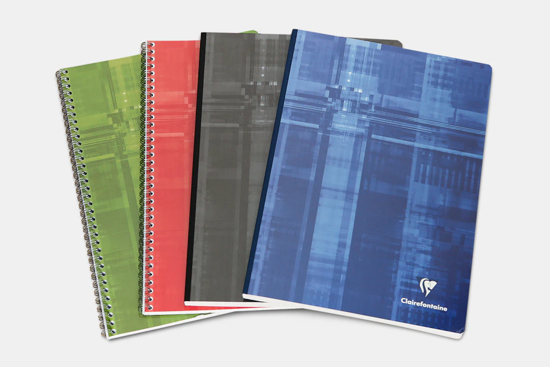 Clairefontaine French Ruled A4 Notebook (4-Pack)