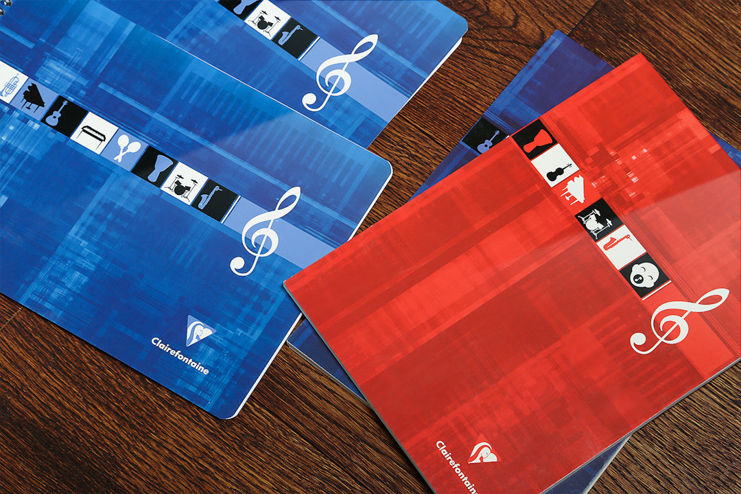 Clairefontaine Music Notebook (4-Pack)
