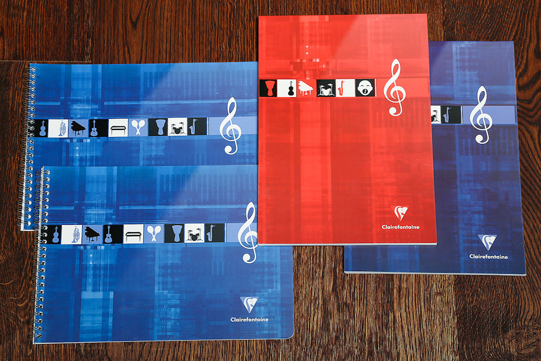 Clairefontaine Music Notebook (4-Pack)