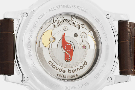 Claude Bernard By Edox Open Heart Automatic Watch