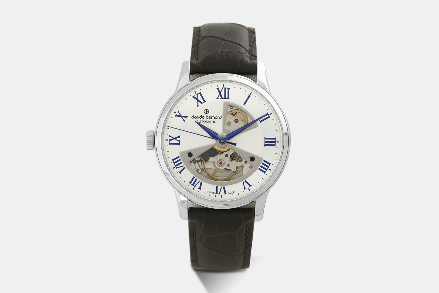 claude bernard classic automatic open heart